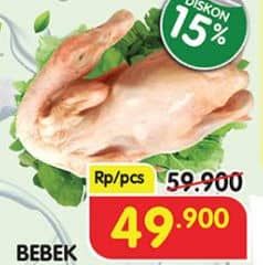 Promo Harga Bebek  - Superindo