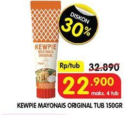 Promo Harga Kewpie Mayonnaise Original 150 gr - Superindo