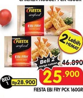 Promo Harga Fiesta Seafood Ebi Fry 160 gr - Superindo