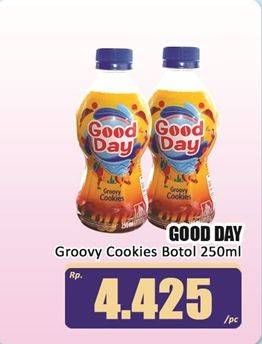 Promo Harga Good Day Coffee Drink Groovy Cookies 250 ml - Hari Hari