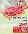 Promo Harga Daging Giling Sapi per 100 gr - Hypermart