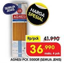 Promo Harga Agnesi Spaghetti 500 gr - Superindo