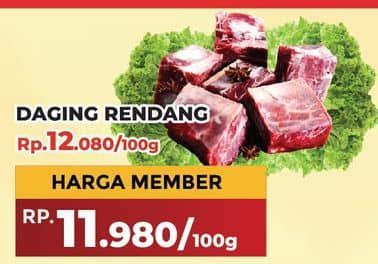 Daging Rendang Sapi