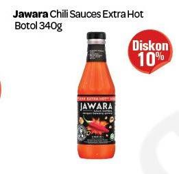 Promo Harga JAWARA Sambal Extra Hot 340 ml - Carrefour