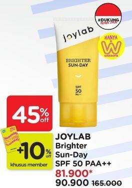 Promo Harga Joylab Sun-Day Brighter 50 ml - Watsons