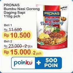 Promo Harga Pronas Bumbu Nasi Goreng Daging Sapi 110 gr - Indomaret