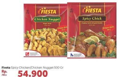 Promo Harga Spicy Chick / Chicken Nugget 500gr  - Carrefour