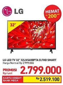 Promo Harga LG 32LN560BPTA | LED Smart TV 32"  - Carrefour