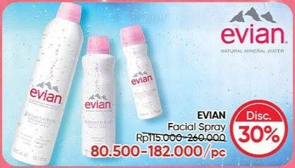 Promo Harga EVIAN Facial Spray  - Guardian