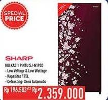 Promo Harga SHARP SJ-N192D  - Hypermart