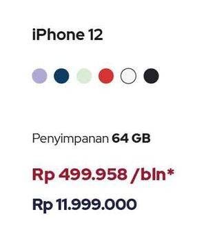 Promo Harga Apple iPhone 12  - iBox