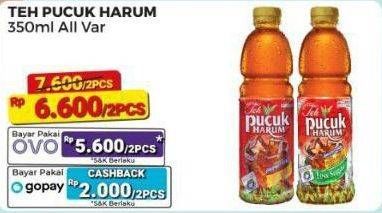 Promo Harga Teh Pucuk Harum Minuman Teh All Variants 350 ml - Alfamart