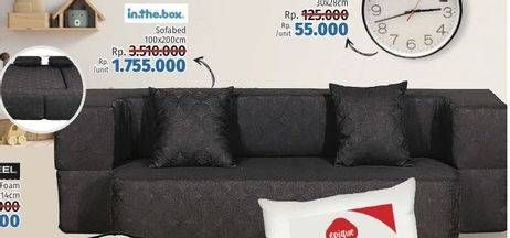 Promo Harga In The Box Sofabed 100 X 200  - LotteMart