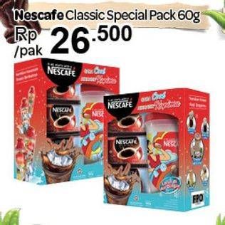 Promo Harga Nescafe Classic Coffee 60 gr - Carrefour
