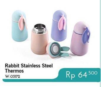 Promo Harga OKIDOKI Rabbit King Glass Water Bottle H-6071  - Carrefour