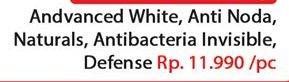 Promo Harga REXONA Deo Roll On Advanced White, Anti Noda, Naturals, Antibacteria Invisible, Defense  - Hari Hari