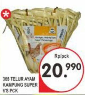 Promo Harga Telur Ayam Kampung  - Superindo