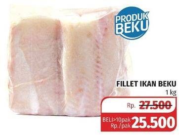 Promo Harga Fillet Ikan Beku 1 kg - Lotte Grosir