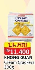 Promo Harga KHONG GUAN Cream Crackers  - Alfamart