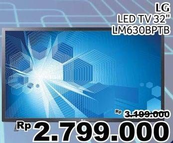 Promo Harga LG 32LM630BPTB | Active HDR  - Giant