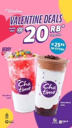 Promo Harga Chatime Minuman  - Chatime