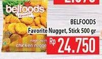 Promo Harga Belfoods Favorite Chicken Nugget/Stick  - Hypermart