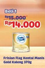 Promo Harga FRISIAN FLAG Susu Kental Manis 370 gr - Indomaret