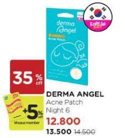 Promo Harga Derma Angel Acne Night 6 pcs - Watsons