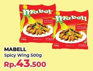 Promo Harga MABELL Spicy Wing 500 gr - Yogya