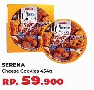 Promo Harga Serena Cheese Cookies 454 gr - Yogya