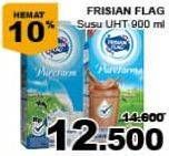 Promo Harga FRISIAN FLAG Susu UHT Purefarm 900 ml - Giant