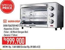 Promo Harga MASPION Oven Toaster MOT 2502 BS 25 ltr - Hypermart