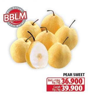 Promo Harga Pear Sweet  - Lotte Grosir
