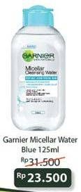 Promo Harga GARNIER Micellar Water Blue 125 ml - Indomaret