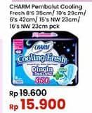 Promo Harga Charm Extra Comfort Cooling Fresh   - Indomaret