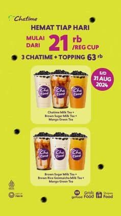 Promo Harga Hemat Tiap Hari  - Chatime