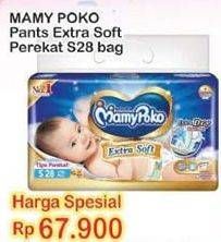 Promo Harga Mamy Poko Perekat Extra Soft S28  - Indomaret