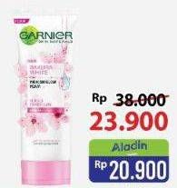 Promo Harga Garnier Facial Foam Sakura White 100 ml - Alfamart