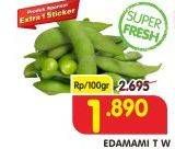 Promo Harga Edamame TW per 100 gr - Superindo