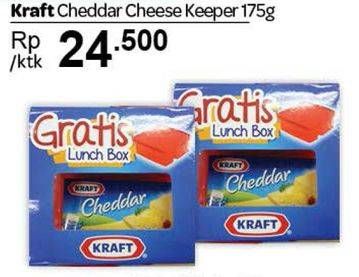 Promo Harga KRAFT Cheddar Cheese Keeper 175 gr - Carrefour