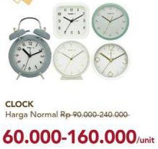 Promo Harga Clocks  - Carrefour