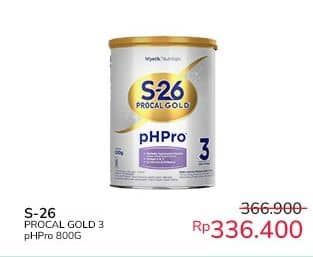 Promo Harga S26 Procal Gold pHPro Tahap 3 800 gr - Indomaret