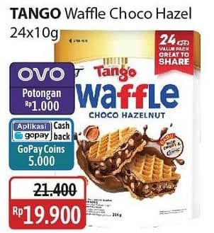 Promo Harga Tango Waffle Choco Hazelnut 240 gr - Alfamidi