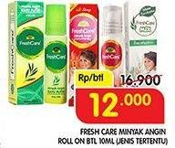 Promo Harga FRESH CARE Minyak Angin Aromatherapy 10 ml - Superindo
