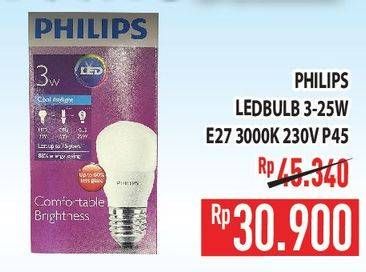 Promo Harga PHILIPS LED Bulb My Care  - Hypermart