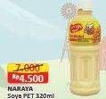 Promo Harga Naraya Soya 320 ml - Alfamart