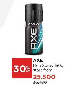 Promo Harga AXE Deo Spray 150 ml - Watsons