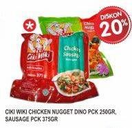 Promo Harga CIKI WIKI Chicken Nugget 250 gr - Superindo