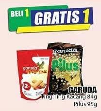 Promo Harga GARUDA Ting Ting Kacang 84 g/Pilus 95 g  - Hari Hari