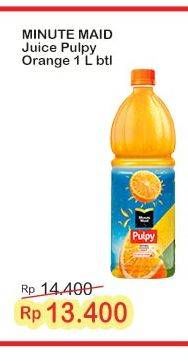 Promo Harga Minute Maid Juice Pulpy Orange 1000 ml - Indomaret